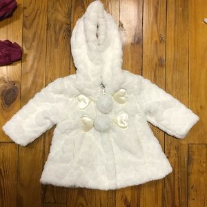 Widgeon faux fur coat